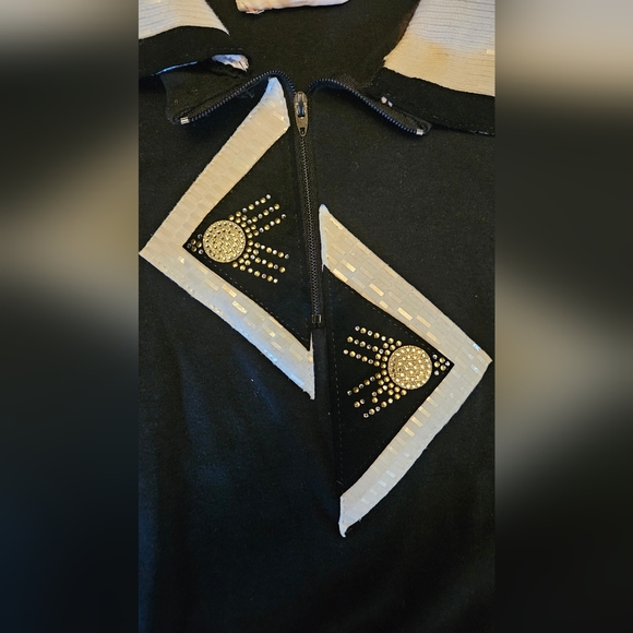 Vintage Mardel Sequin and beaded Top - Picture 5 of 11